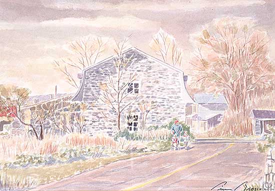 #473 ~ Brosseau - Untitled - La Promenade
