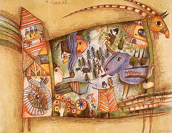 #525 ~ Deberdt - Le Corral  #38/150