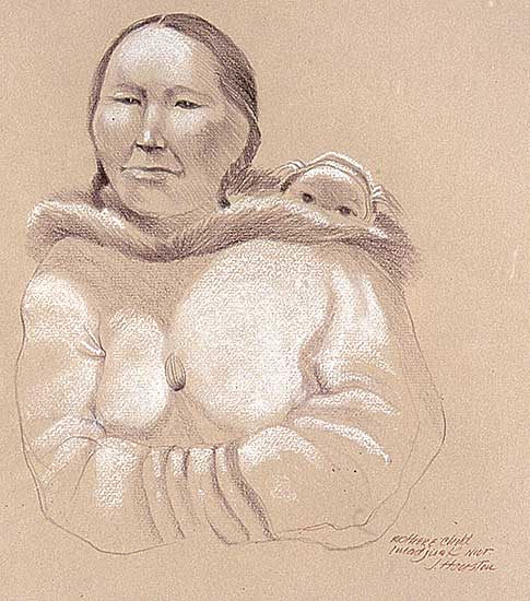 #586 ~ Houston - Mother and Child, Inoucdjouac, N.W.T.