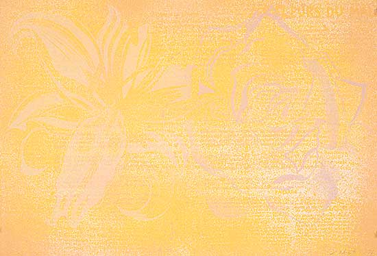 #633 ~ Nesbitt - Untitled - Lily and Rose [plate II]  #III/XXV