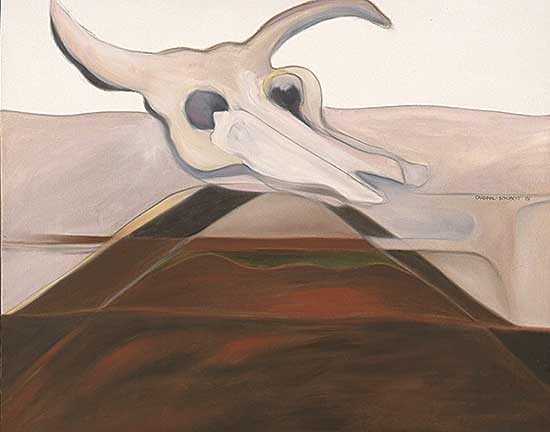 #13 ~ Cardinal-Schubert - Untitled - Ceremonial Mound