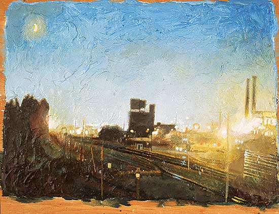 #70 ~ Kipping - Trainyards at Night