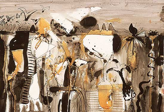 #139 ~ Shadbolt - Untitled - Abstracted Landscape
