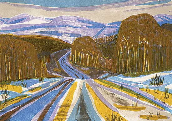 #149 ~ Snow - Near Bragg Creek  #5/50