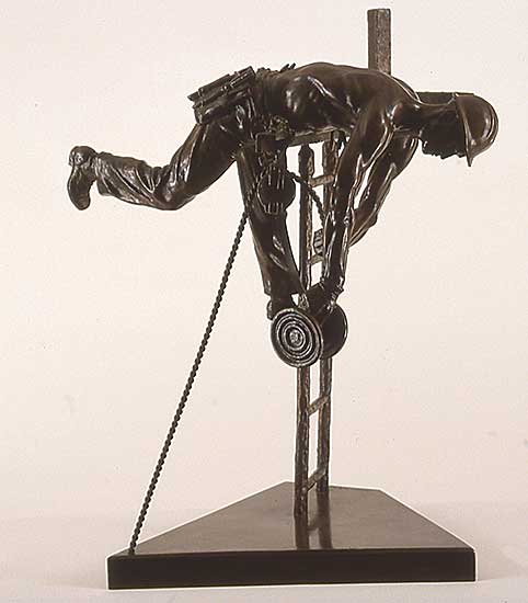 #168 ~ Weaver - Untitled - High Lineman  #3/25