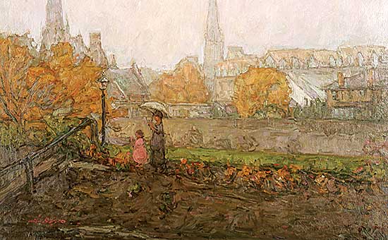 #4 ~ Besco - Rainy Day, Grand River, Galt, ONT.