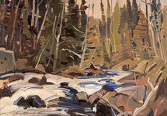 #7 ~ Bouchard - Stream Near Lac Beauport, P.Que.