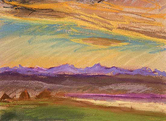 #26 ~ de Grandmaison - Untitled - Cerulean Blue