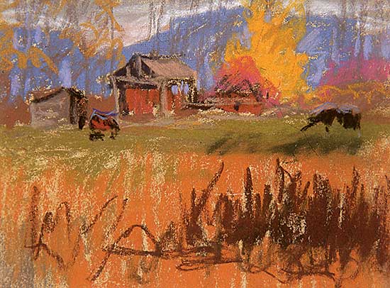 #27 ~ de Grandmaison - Untitled - The Old Cabin - Autumn