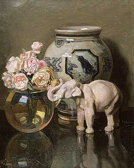 #41 ~ Grun - Untitled - Still Life with Elephant