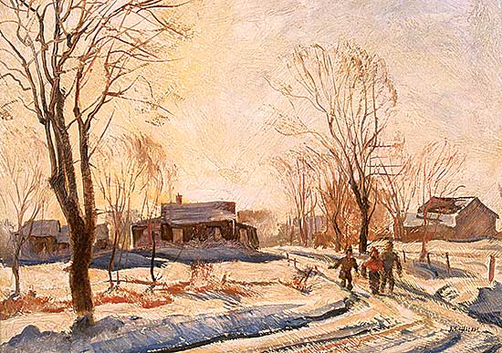 #42 ~ Hallam - Winter Afternoon