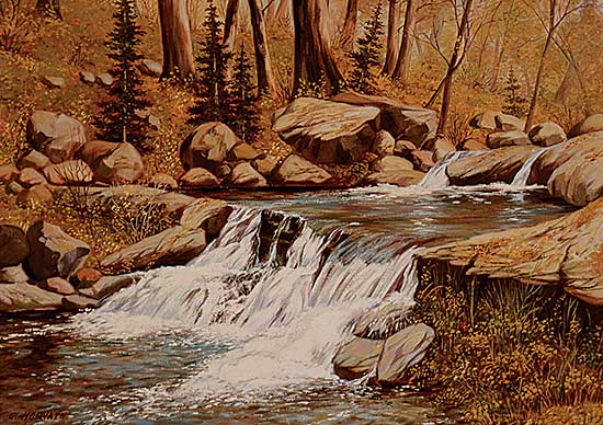 #47 ~ Horvath - Untitled - Woodland River