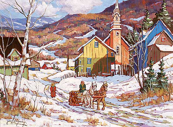 #71 ~ Langevin - A la Sortie du Village