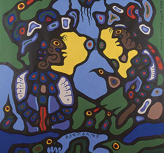 #85 ~ Morrisseau - Shaman's .... World