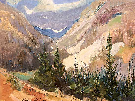 #205 ~ Alt - Le Foret Brulee/Ravaged by Forest Fire, Park Gaspesie