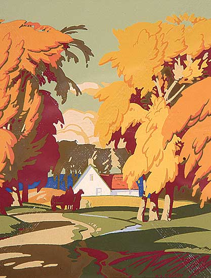 #234 ~ Casson - Untitled - Autumn Day