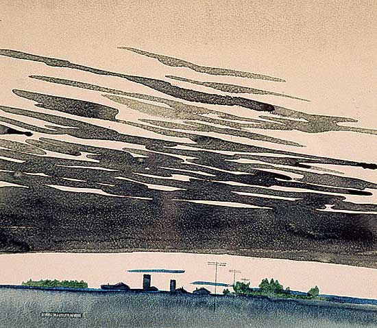 #266 ~ Hurley - Untitled - Prairie Sky