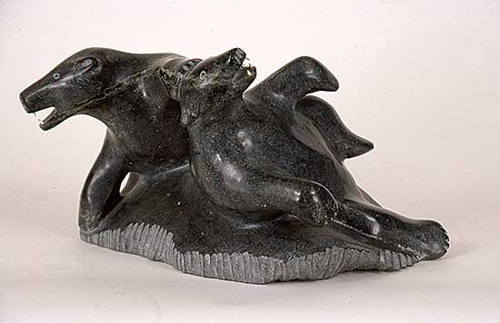 #278 ~ Kitekudlak - Two Bears Fighting