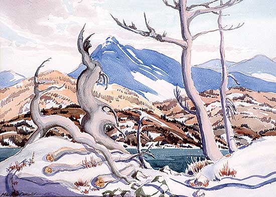 #304 ~ MacDonald - Foothills in Autumn