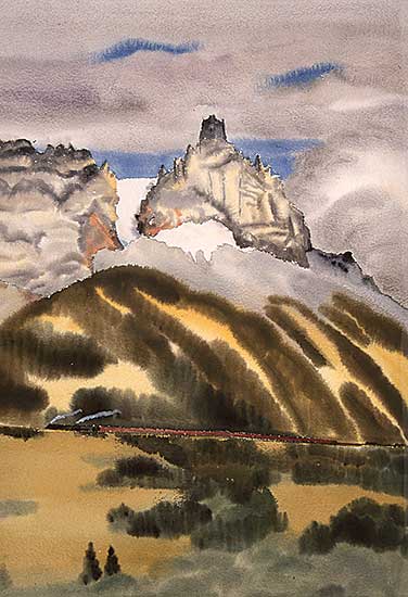 #305 ~ Malczewski - Mont. Cathedral