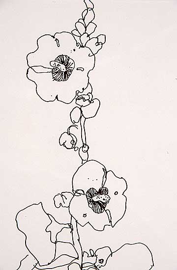 #330 ~ Simard - Untitled - Floral Study