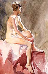 #95 ~ Neddeau - Untitled - Female Figure Study