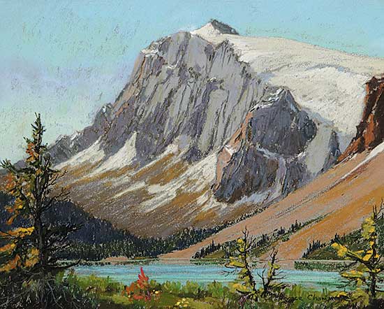 #17 ~ Champagne - Crowfoot Glacier, Bow Lake, Alberta