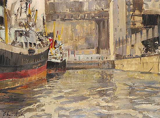 #20 ~ Cloutier - Montreal Harbour 1961