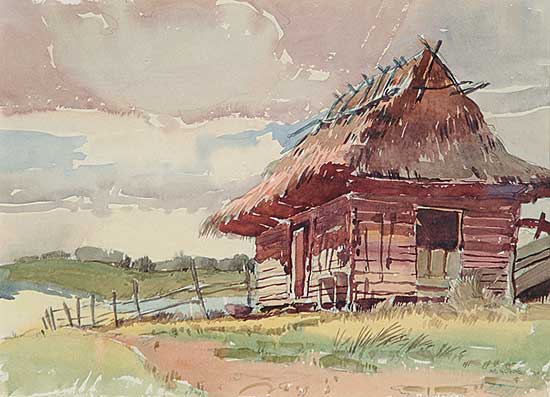 #46 ~ Glyde - Untitled - Ukrainian House Building