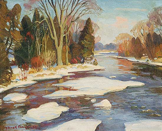 #111.1 ~ Panabaker - Untitled - Winter Stream