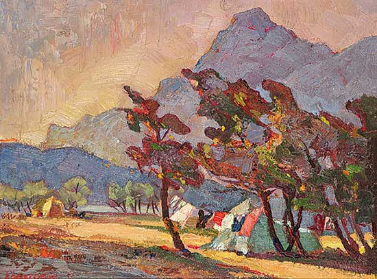 #120.1 ~ Riethman - Camping at Waterton Lakes