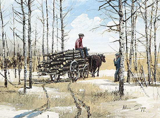 #129 ~ Sapp - Farmer Maybe Buying Wood