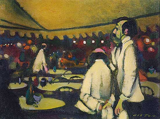 #144 ~ Winter - Cafe de la Paix