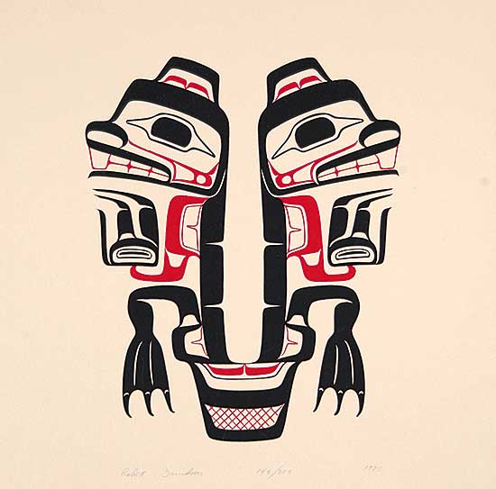 #335 ~ Davidson - Untitled - Two Frogs  [Split Beaver]  #145/305