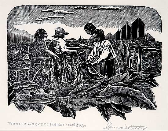#372 ~ Hutchinson - Tobacco Workers [Bright Leaf]  #50/50
