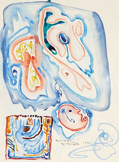 #427 ~ Nicoll - [Study for] Alert [for Clay Print]