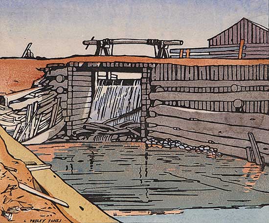 #434 ~ Petley-Jones - Sleuce on the Beaver  #4/100