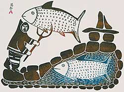 #62 ~ Inuit - Fisherman's Dream  #10/50