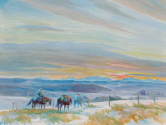 #28 ~ de Grandmaison - A Foothills Evening