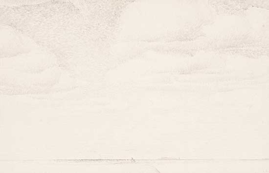 #33 ~ FitzGerald - Untitled - Prairie Landscape with Figures