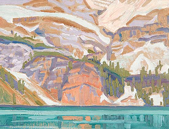 #55 ~ Kerr - Early Snow, Lake O'Hara