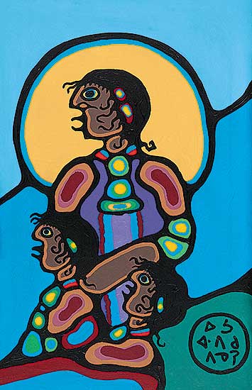 #79 ~ Morrisseau - Artist and Sons