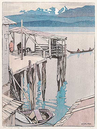 #87 ~ Phillips - Jim King's Wharf, Alert Bay, BC