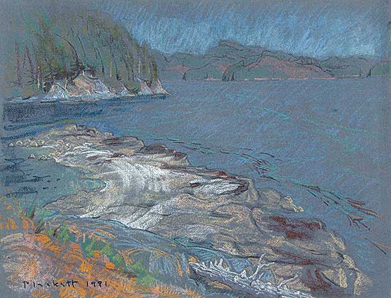 #90 ~ Plaskett - Indian Burial Island, Karlukwis, BC