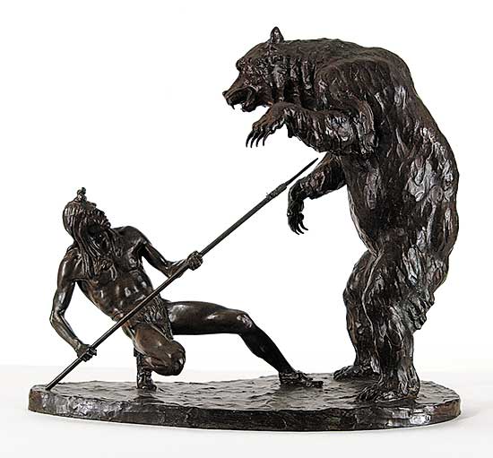 #121 ~ Weaver - Untitled - Grizzly at Spear Point  #11/25