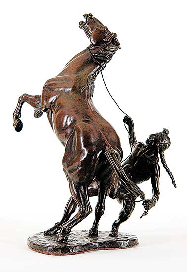 #122 ~ Weaver - Untitled - Indian and Mustang  #19/25