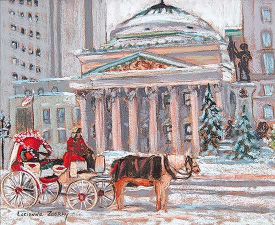 #130 ~ Zegray - Place d'Armes, Montreal