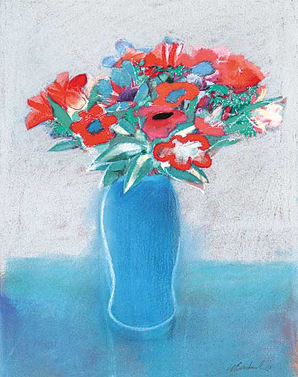 #202 ~ Bachinski - Anemones in Chinese Vase