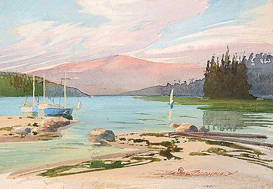 #332.1 ~ Blomfield - Untitled - Boats at Rest