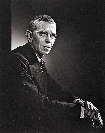 #447 ~ Karsh - Untitled - Portrait of a Gentleman [Stanley Knowles?]